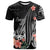 Tonga T-Shirt - Polynesian Hibiscus Pattern Style
