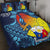 Philippines Quilt Bed Set - King Lapu Lapu Blue - Polynesian Pride