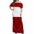 New Zealand Maori Off Shoulder Long Dress Ver.01 LT13 Women Red - Polynesian Pride