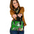 Fiji Custom Personalised Shoulder Handbag - Turtle Plumeria (Green) One Size Green - Polynesian Pride