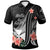 Wallis and Futuna Polo Shirt Polynesian Hibiscus Pattern Style Unisex Black - Polynesian Pride