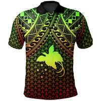 Polynesian Papua New Guinea Polo Shirt Reggae Vintage Polynesian Patterns Unisex Reggae - Polynesian Pride