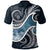 Niue Polynesian Polo Shirt Ocean Style Unisex Blue - Polynesian Pride