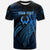Pohnpei Polynesian Custom T Shirt Legend Blue Version Unisex Blue - Polynesian Pride