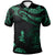 Niue Polo Shirt Polynesian Tattoo Green Version Unisex Green - Polynesian Pride