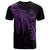 Guam T Shirt Polynesian Wings (Purple) Unisex Purple - Polynesian Pride