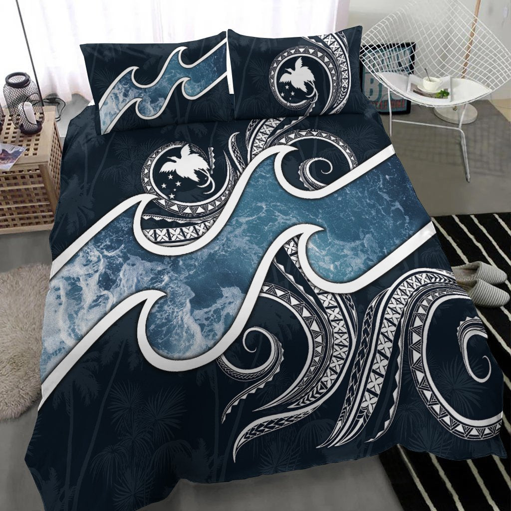 Papua New Guinea Polynesian Bedding Set - Ocean Style - Polynesian Pride