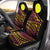 Palau Car Seat Cover - Special Polynesian Ornaments Universal Fit Black - Polynesian Pride