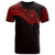 Wallis and Futuna Polynesian T Shirt Full Color Heart Shield - Polynesian Pride