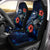 Samoa Polynesian Car Seat Covers - Blue Turtle Hibiscus Universal Fit Blue - Polynesian Pride