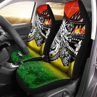 Tonga Car Seat Cover - The Flow OF Ocean Reggae Color Universal Fit Reggae - Polynesian Pride