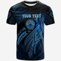 American Samoa Polynesian T Shirt American Samoa Legend Blue Version Unisex Blue - Polynesian Pride