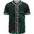 Palau Polynesian Baseball Shirt - Green Tribal Wave Unisex Green - Polynesian Pride