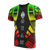 Guam T Shirt Guam Coat of Arms Polynesian Tattoo Reggae Style Unisex Reggae - Polynesian Pride