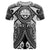 Fsm Custom T Shirt White Seal with Polynesian Tattoo Unisex Art - Polynesian Pride