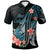 New Caledonia Polo Shirt Turquoise Polynesian Hibiscus Pattern Style Unisex Turquoise - Polynesian Pride
