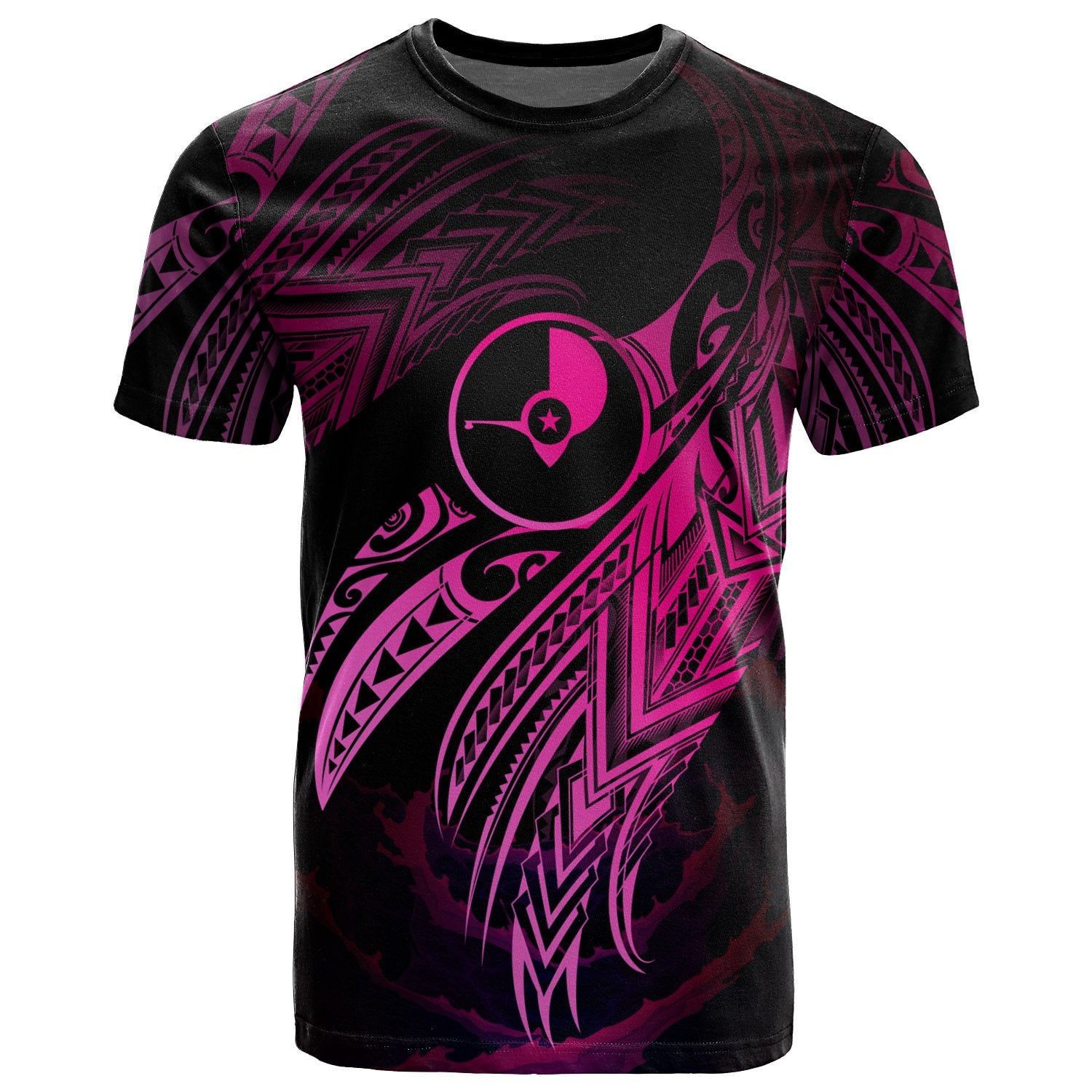 Yap Polynesian T Shirt Yap Legend Pink Version Unisex Pink - Polynesian Pride