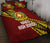 Tonga Vava'u High School Tongan Patterns Quilt Bed Set - LT12 Quilt Bed Set Red - Polynesian Pride