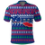 Samoa Christmas Polo Shirt Ugly Christmas LT12 Unisex Blue - Polynesian Pride