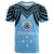 Federated States of Micronesia T Shirt Micronesia Pattern LT12 Unisex Blue - Polynesian Pride