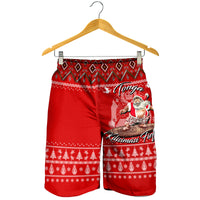 Tonga Christmas - Kilisimasi Fiefia Santas Polynesia Men Short - LT2 - Polynesian Pride