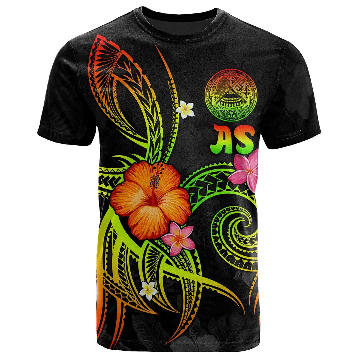 American Samoa Polynesian T Shirt Legend of American Samoa (Reggae) Unisex Art - Polynesian Pride