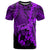 Tonga Polynesian T Shirt Tribal Wave Tattoo Purple Unisex Purple - Polynesian Pride