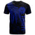 Tahiti T Shirt Polynesian Wings (Blue) Unisex Blue - Polynesian Pride