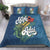 Guam Bedding Set - Hafa Adai With Map Blue - Polynesian Pride