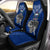 Samoa Car Seat Covers - Samoan Warrior Pride - LT12 Universal Fit Blue - Polynesian Pride