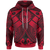 Tahiti Hoodie Red Seal with Polynesian Tattoo Unisex Red - Polynesian Pride
