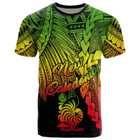 New Caledonia Polynesian T Shirt Tribal Wave Tattoo Reggae Unisex Reggae - Polynesian Pride