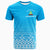 Tonga Lavengamalie College Tongan Pattern T Shirt LT12 Unisex Blue - Polynesian Pride