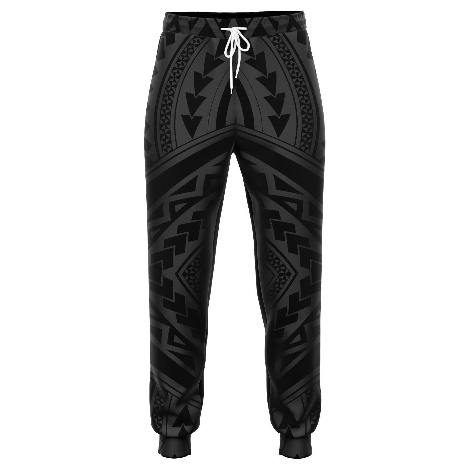 Polynesian Tradition Gray Joggers Unisex Gray - Polynesian Pride