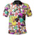 Polynesian Polo Shirt Hibiscus and Plumeria Patterns Unisex Red - Polynesian Pride
