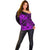 Kakau Polynesian Tribal Hawaiian Turtle with Kanaka Maoli Purple Off Shoulder Sweater LT9 - Polynesian Pride