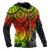 Vanuatu Polynesian Zip up Hoodie Reggae Turtle - Polynesian Pride