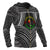 Chuuk Polynesian Zip up Hoodie Chuuk Flag Reggae Color - Polynesian Pride