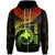 Papua New Guinea Polynesian Custom Zip up Hoodie Papua New Guinea Waves (Reggae) Unisex Reggae - Polynesian Pride