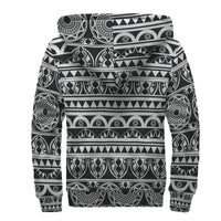 Black Polynesian Sherpa Hoodie - Polynesian Pride