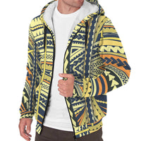 Wonder Yellow Polynesian Sherpa Hoodie - Polynesian Pride