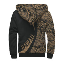 Hawaii Turtle Gold Polynesian Sherpa Hoodie - Circle Style - Polynesian Pride