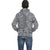 Black White Polynesian Inside Print Zip Hoodie - Polynesian Pride