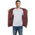 Red Polynesian Inside Print Zip Hoodie - Polynesian Pride