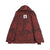 Red Polynesian Inside Print Zip Hoodie - Polynesian Pride