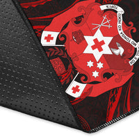 Tonga Pattern Area Rug Always Proud LT13 - Polynesian Pride