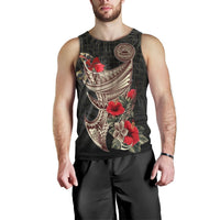 American Samoa Men's Tank Top - Polynesian Tribal Vintage Style - Polynesian Pride