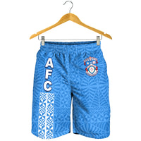 Apifo'ou College Men Shorts Tongan Pattern AFC Lovers LT13 - Polynesian Pride
