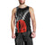 New Zealand Anzac 2022 Men Tank Top Maori Mix Fern Poppy LT13 - Polynesian Pride