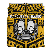 Marquesas Islands Bedding Set - Marquesas Tattoo Version 02 LT13 - Polynesian Pride